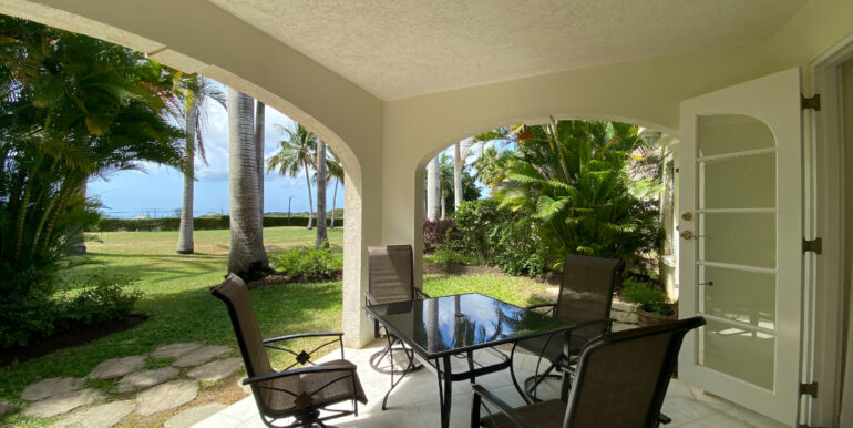 Outdoor Dining Area, Millennium Heights 42G, Townhouse, St. Thomas, Barbados