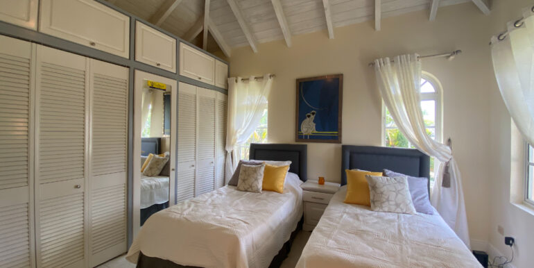 Twin Bedroom, Millennium Heights 42G, Townhouse, St. Thomas, Barbados