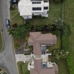 Welches Grove Above Drone Shot