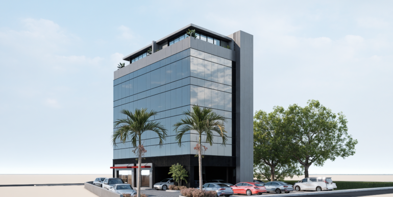 GH HOUSE EASTERN ELEVATION RENDER