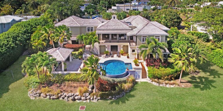 Aerial View, Prior Crescent 13, Luxury Villa, Prior Park, St. James, Barbados