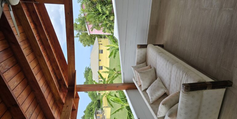 Lime Cottage Upstairs Balcony