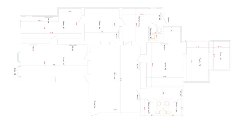 1 - Suite 2 - Ground floor layout